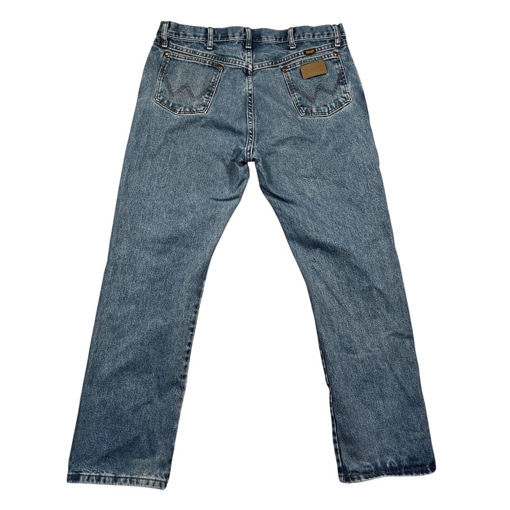 Vintage‎ Wrangler Mens Cowboy Cut Jeans 1013MWZGK 36x32 Faded Distressed Western